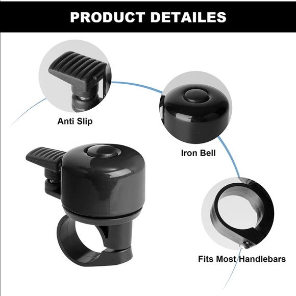 Pink Bicycle Bell - Picture 4 of 4